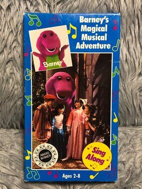 Barney - Barneys Magical Musical Adventure (VHS, 1993)
